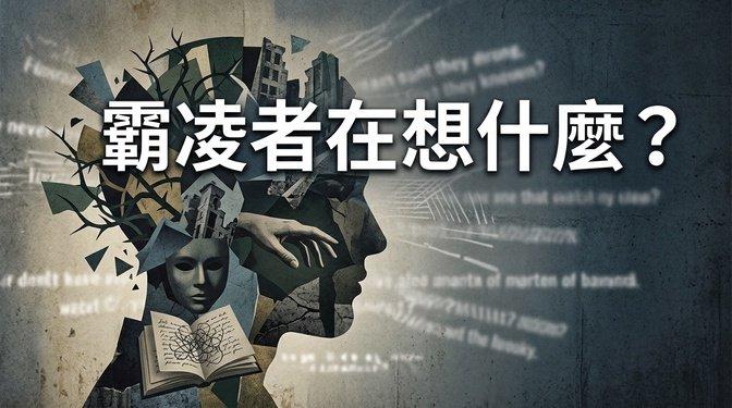 霸凌者在想什麼？文章封面圖